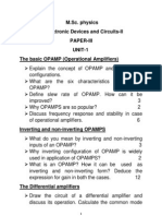 Electronic Devices and Circuits