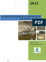 La Crisis Agua en La Provincia de Los Santos, Panama