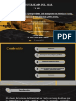 Situación Problemas y Perspectivas Del Transporte en México Hacia Una Integración Multimodal 2000-2010