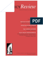 Policy Review - February & March 2013, No. 177