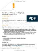 SQL Server Change Tracking Feature