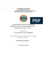 Adecuación Del Sistema Eléctrico de Emergencia de La Planta de Distribución de Combustible - Puerto La Cruz"