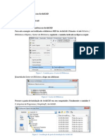 Inserindo Bibliotecas No ArchiCAD PDF