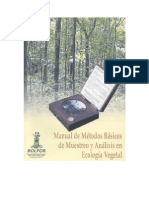 Libro Metodos de Muestreo de Ecología Vegetal