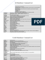 Useful Mainframe Command List