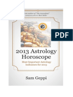 2013 Vedic Astrology Horoscope