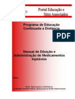 Manual Medicamento Injetavel