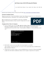 Instructions To Install Ubuntu Linux 12.04 (LTS) Along With Windows