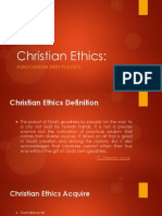 Christian Ethics:: Association With Politics