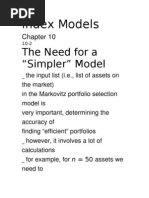 Index Models.