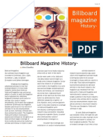 Billboard Magazine History 