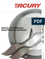 Manual de Proprietario Do Motor de Popa Mercury 135-150-175 HP Optimax B