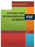 10 Passos para Estudar Medicina Na Bolívia