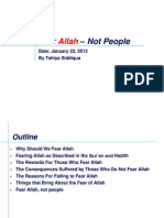 Fear of Allah-HW Assignment by Tahiya