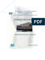 Memorias Xix Jornadas de Medicos Residentes