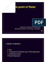 Triple Point of Water - Assignment