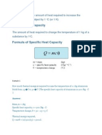 Heat Capacity