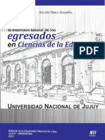 Inserción Laboral de Egresados en Cs. de La Educación