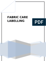 Fabric Care Lbelling