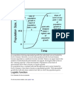 Logistic Function: For The Recurrence Relation, See