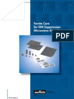 Murata Ferrite Corefor EMI Suppression Microwave Absorber