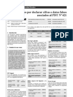 Multa Relacionados Al PDT 621