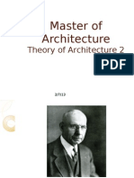 Master of Architecture