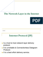 The Network Layer in The Internet