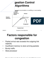 Congestion Control Algorithms