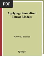 Lindsey 1997 Applying Generalized Linear Models PDF