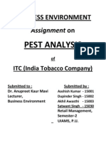 PEST Analysis ITC