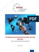 ENISA Cyber-Exercises Analysis Report-V1.0 PDF