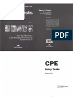 CPE Entry Tests 1 SB