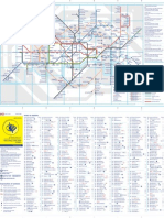 Large Print Tube Map