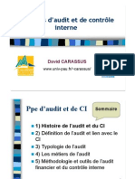 Histoire de L'audit Et Du Contrôle Interne