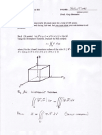 Calculus 3 Practice Test 3