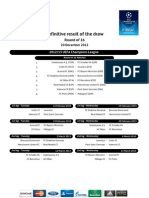 UCL Round of 16