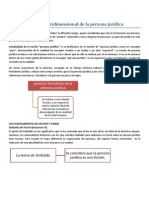 Naturaleza Tridimensional de La Persona Jurídica