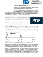 Cable Fault Location Using TDR Technology