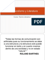 Estructuralismo y Literatura