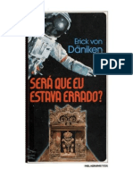 Erich Von Daniken Sera Que Eu Estava Errado