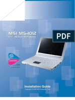 MS-1012IG Manual