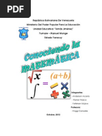 Conociendo A La Matemática