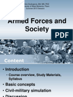 Civil-Military Relations Introductory Lecture