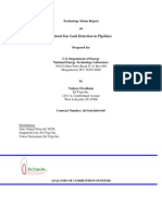 Natural Gas Leak Detection in Pipelines