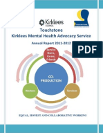 Kirklees Advocacy Service Annual Report 11-12