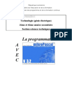 La Programmation en Mikropascal