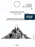 Architectural Heritage Reports and Studies