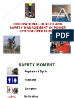 Occupational Health & Safety in POWER SYSTEMS (Compatibility Mode)