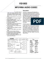 VS1003B Datasheet